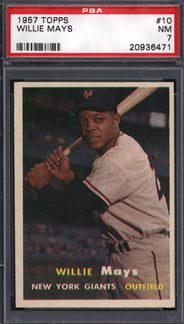 1957 Topps Willie Mays