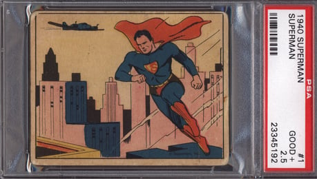 1940 R145 Superman Card #1