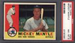 1960 Topps #350 Mickey Mantle PSA 8