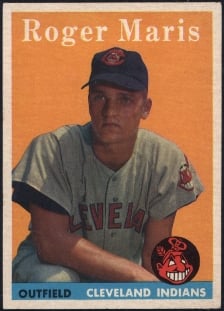 1958 Topps Roger Maris Rookie Card
