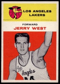1961 Fleer #43 Jerry West