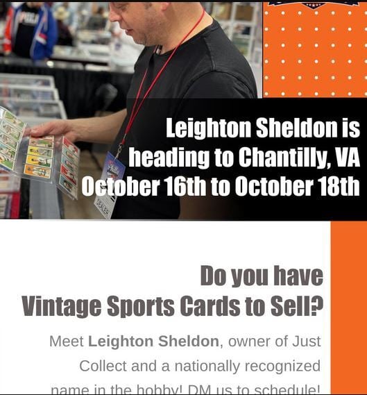 Just Collect & Leighton Sheldon is Buying Collections in Chantilly, VA