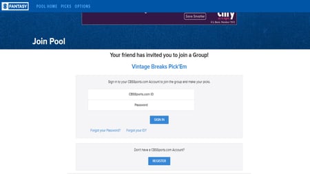 Login Page