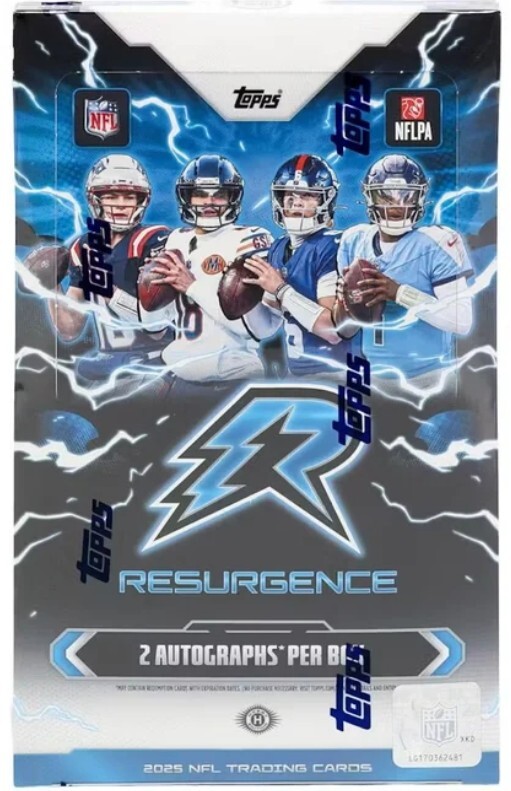 2025 Topps Resurgence Football Breaks on Release Day with Just Collect