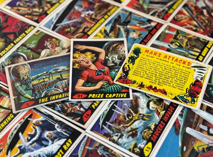 1962 Topps Mars Attacks Card Sets Purchased by Just Collect