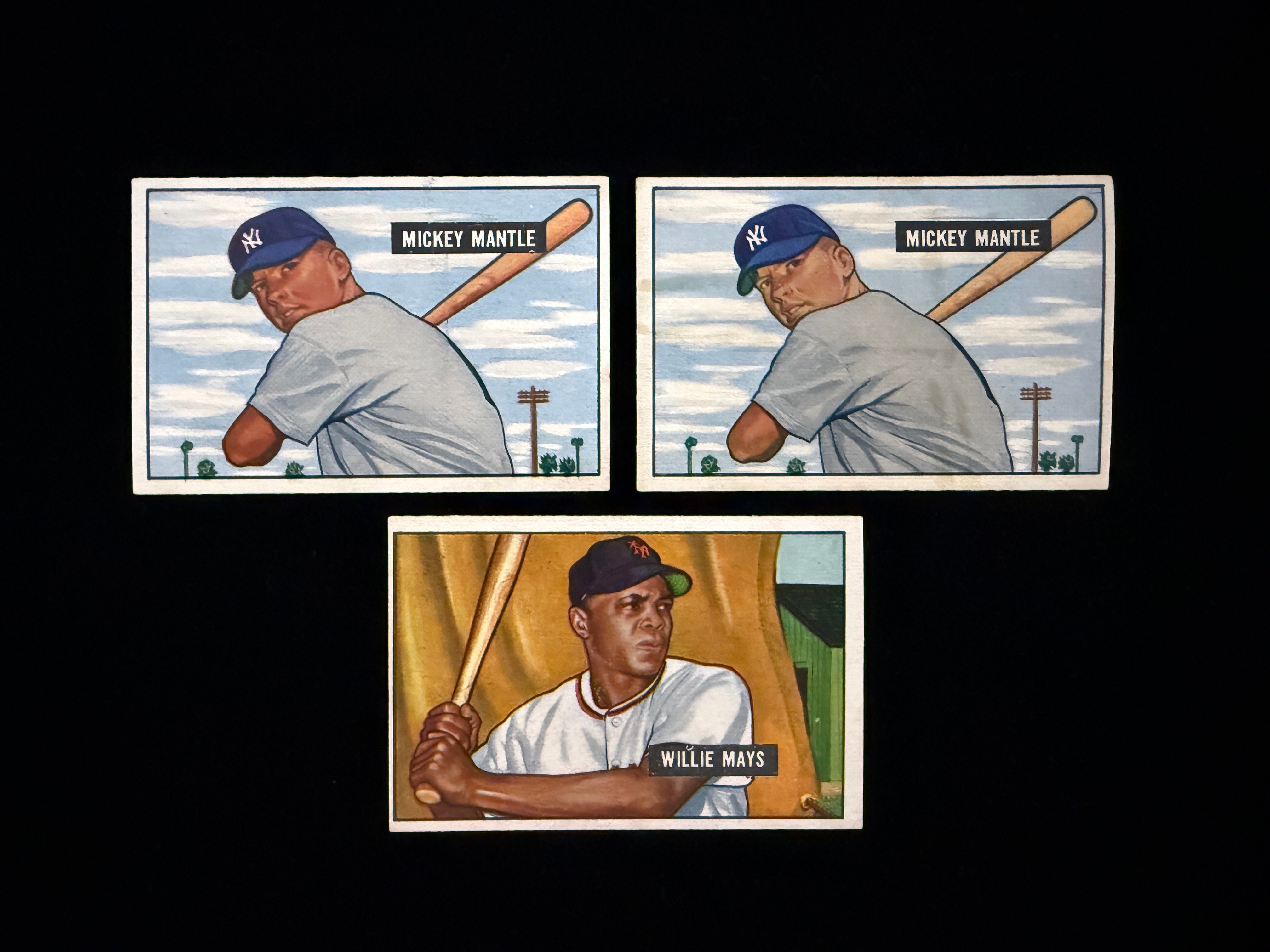 1951 Bowman Mickey Mantle