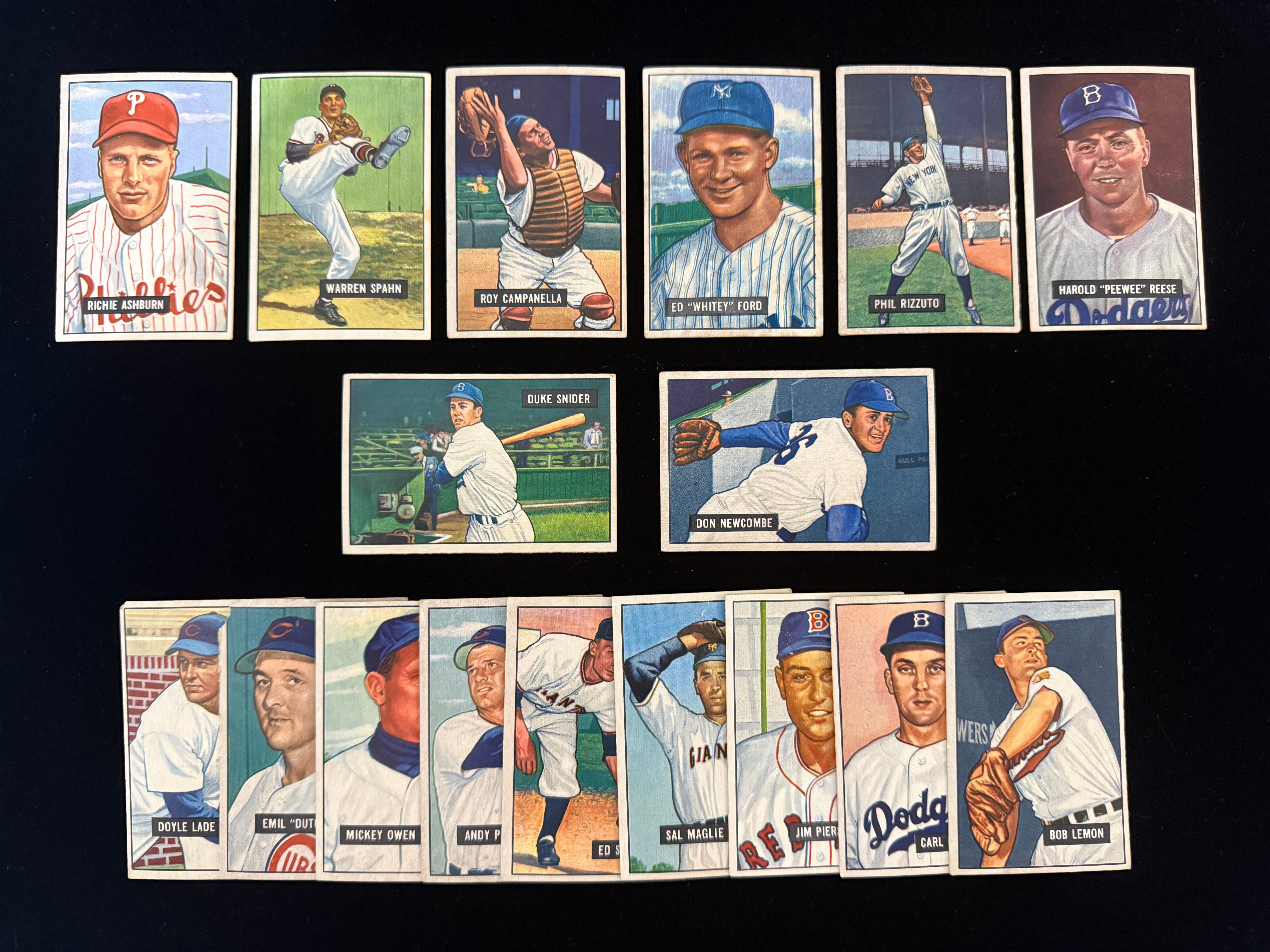 1951 Bowman Whitey Ford