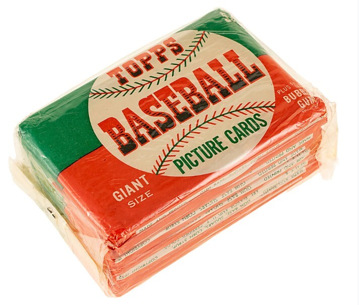 Brick of Eight 1952 Topps Baseball Wax Packs Sold for $1.1 Million