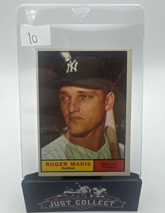 Maris, Killebrew, Mays and Clemente Pulled from Sealed 1961 Topps Pack