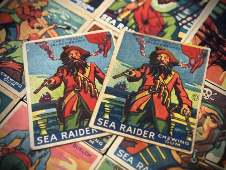 Just Collect Buys 1933 World Wide Gum and Goudey Sea Raiders Collection