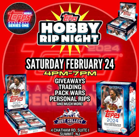 Topps Hobby Rip Night