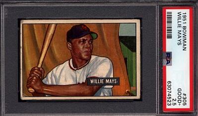 Willie Mays Rookie Card