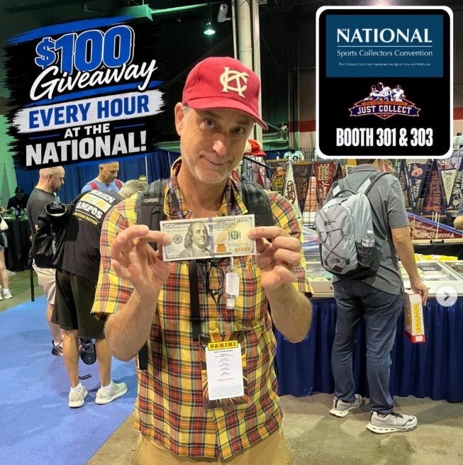 Winners of $100 Cash Prize Just Collect is Giving Away at the National