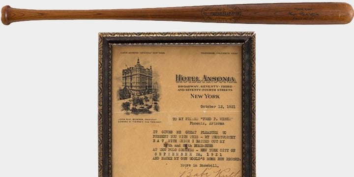 Babe Ruth Bat Worth $2 Million?
