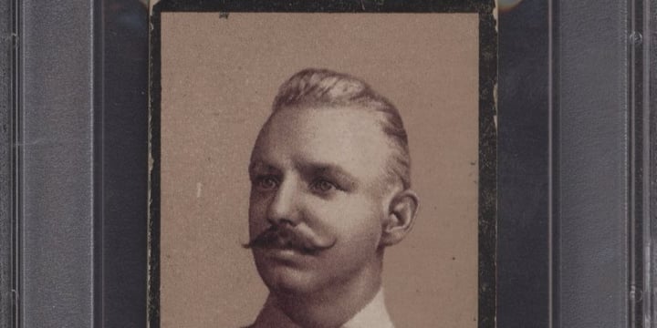 Cap Anson 1895 N300 Mayo Cut Plug Card