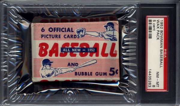 Flashback to Opening a 1952 Bowman Baseball Pack at the 2022 National