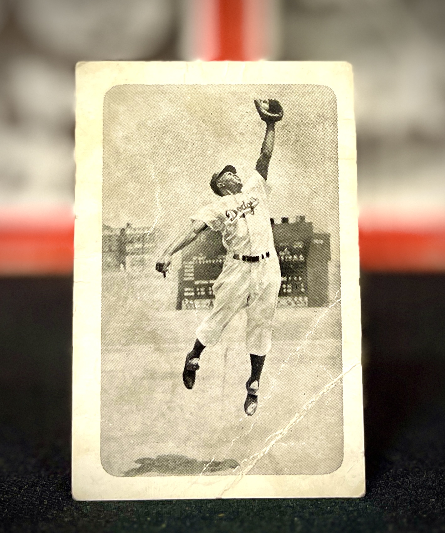 1947 Jackie Robinson Bond Bread Baseball Rookie Card Rounded Corners Ex +  REAL ! - Cardboard Memories