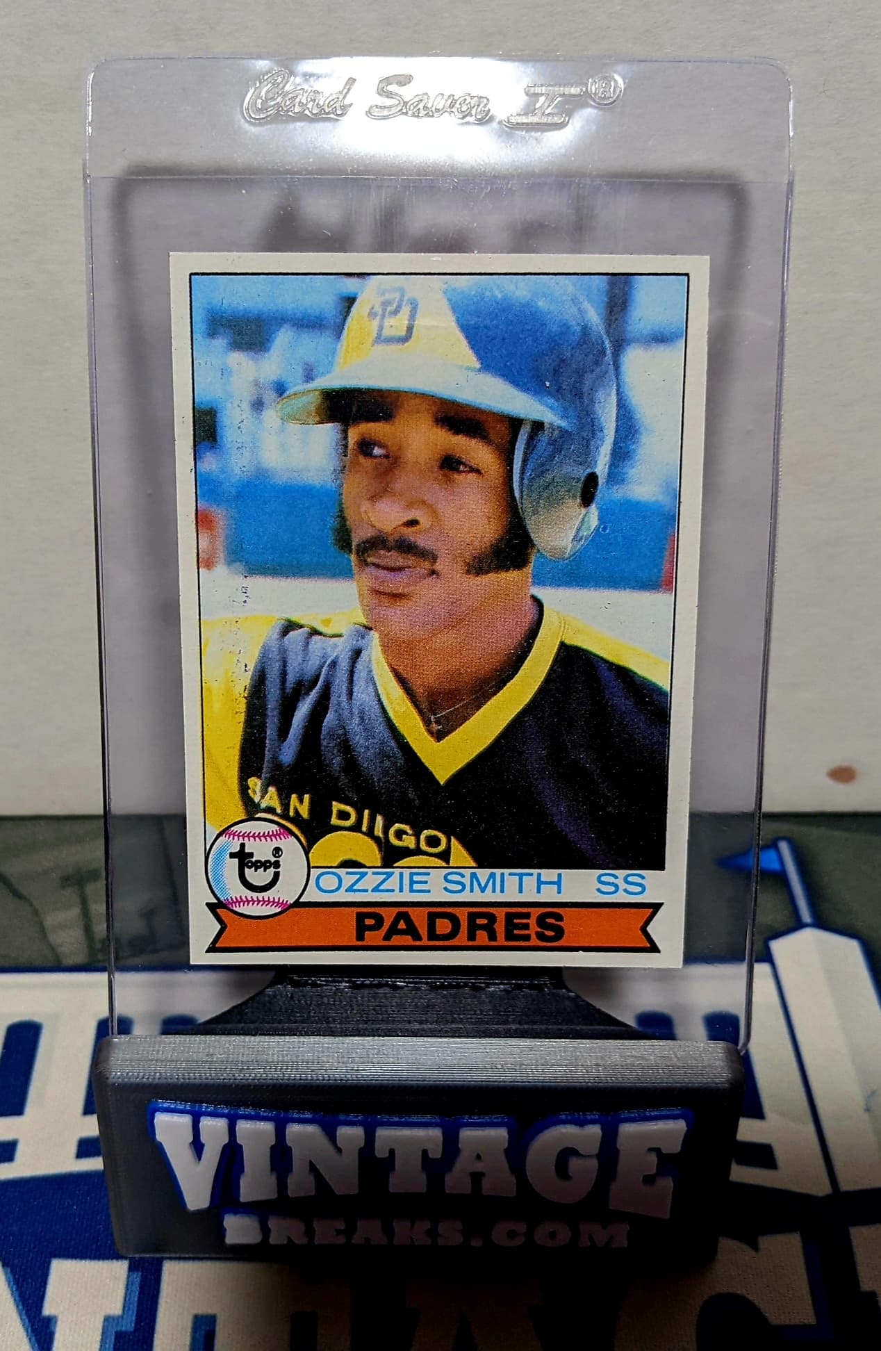 1979 Topps Ozzie Smith Rookie Card Pulled from Wax Pack