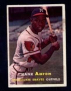 topps 47 HANK AARON 野球カード 1955 Topps Hank Aaron | PSA CardFacts®