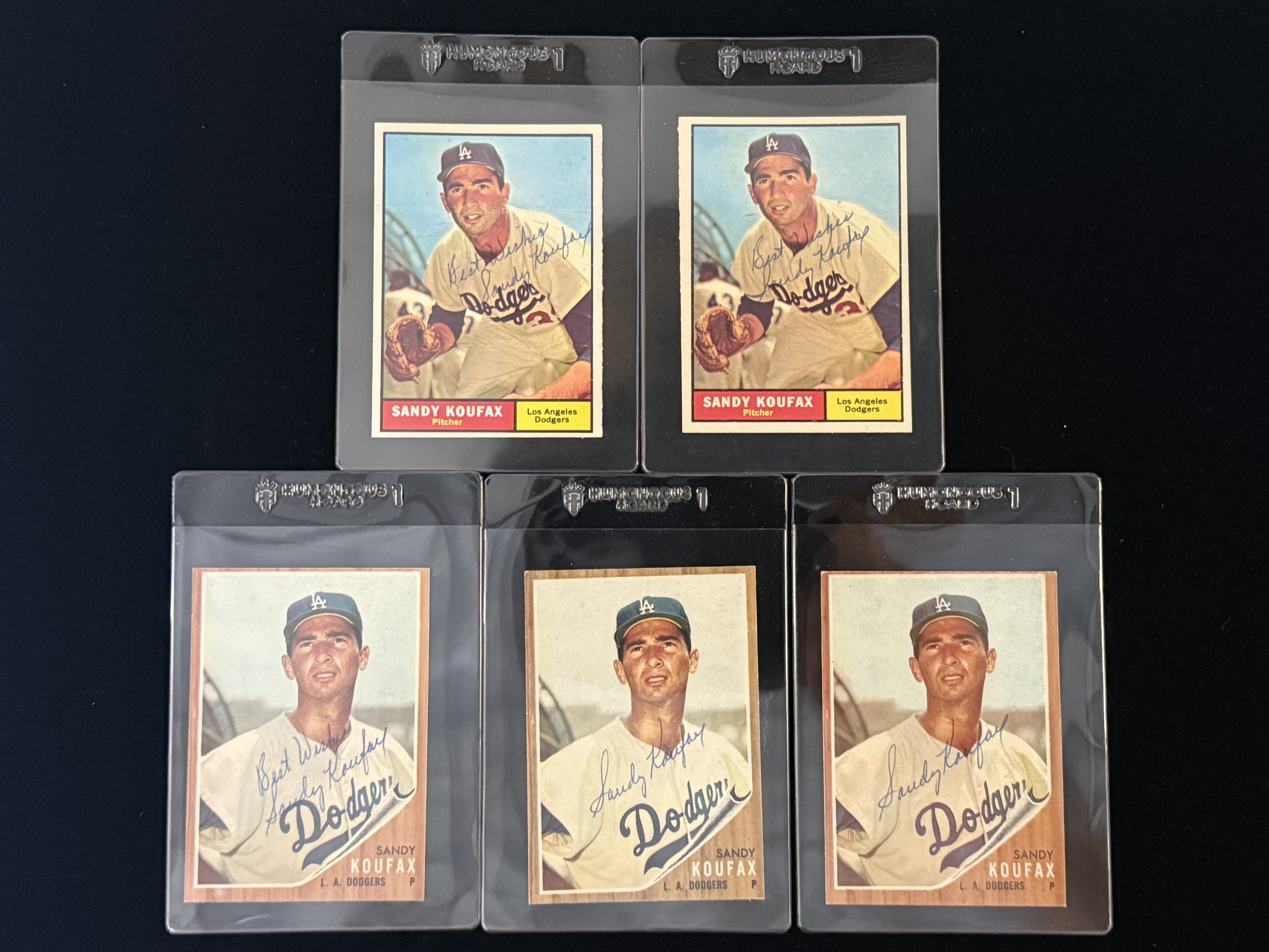 Just Collect Seeks Signed Vintage Sports Cards Across Multiple Eras