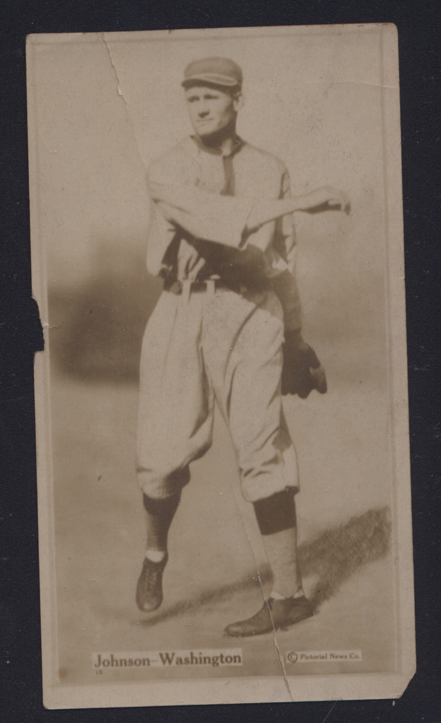 1915 Cracker Jack Walter Johnson