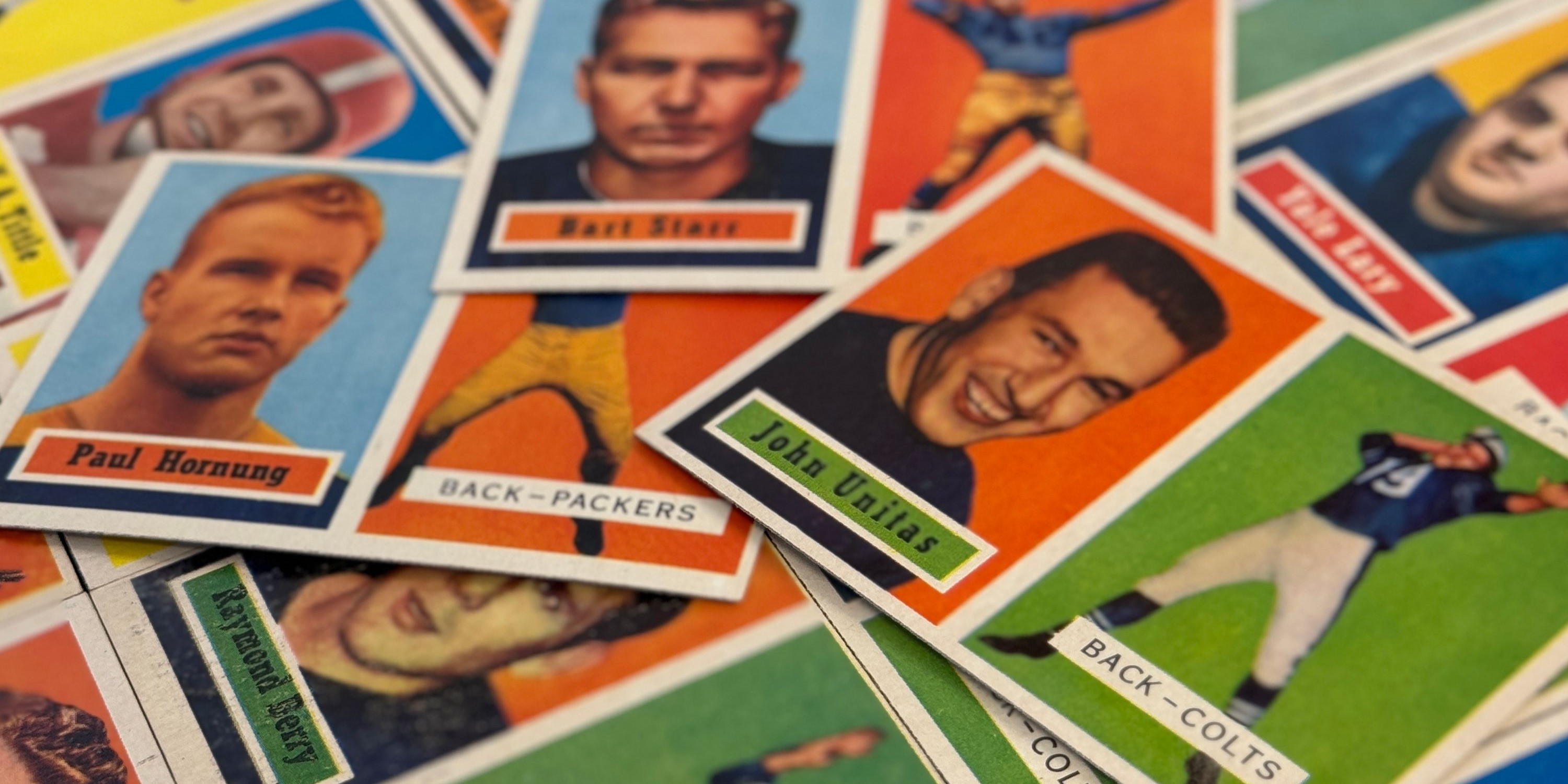 Johnny Unitas Rookie Card Highlights Vintage Football Card Collection