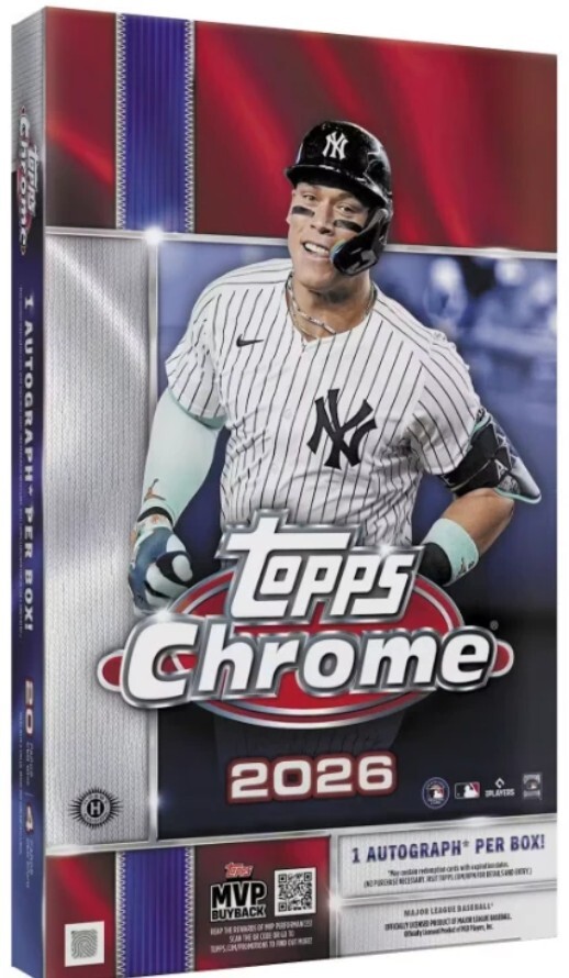 2026 Topps Chrome Baseball Breaks Available with Just Collect