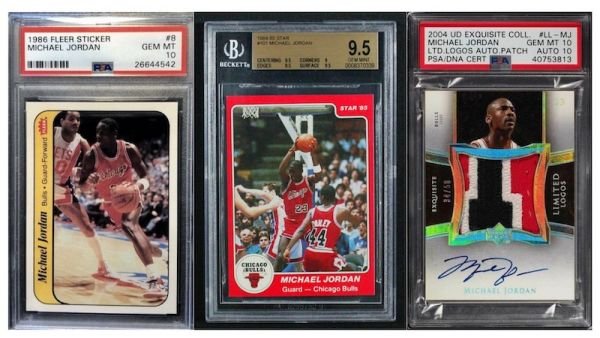 Own cards featuring Michael Jordan's 4 different jersey numbers - Michael  Jordan Cards