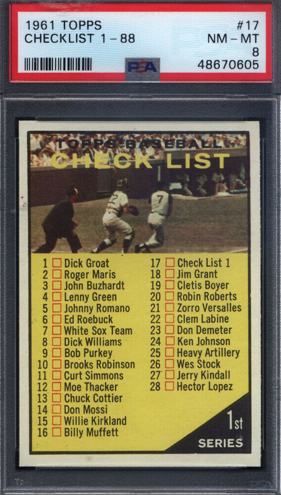 1969 Topps Baseball Checklist, Team Set Lists, Variations and Key Details